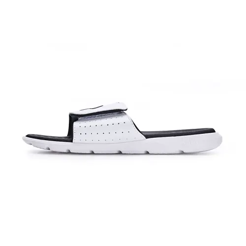 Under Armour Ignite Pro Slides 'White And Black' Gs