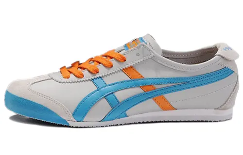 Onitsuka Tiger MEXICO 66 Low top Casual Shoes Men's Gray Blue Orange