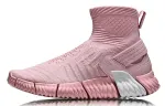 Li Ning Goku Casual Shoes Women's High Top Pink