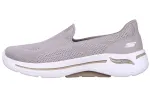 Skechers Go Walk Arch Fit Fabric Low top Casual Shoes Women's Taupe