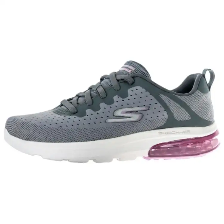 Skechers GO WALK AIR 2.0 Cushioning, Wear Resistant Low top Casual Shoes Women's Gray Green