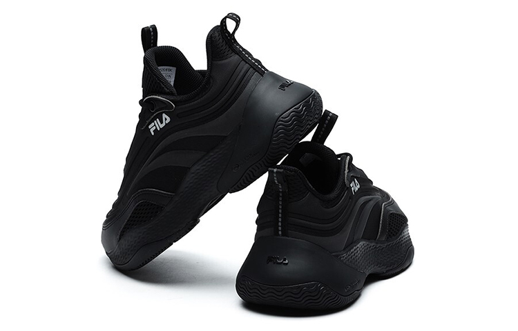 Женские кроссовки Fila FUSION Ray 2 TPU (черные) — фото 5