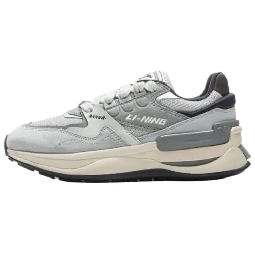 Li Ning Cushioning, Wear Resistant Low top Casual Shoes Women's Gray