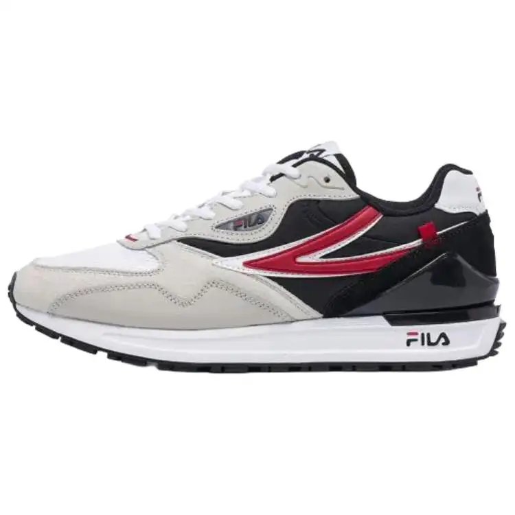FILA VALADO 2 Abrasion Resistant Mid top Casual Shoes Men's Gray Black