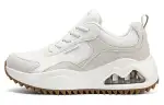 Skechers Synthetic Leather, Textile Cushioning Abrasion Resistant Breathable Lightweight Low top Casual Shoes Women's