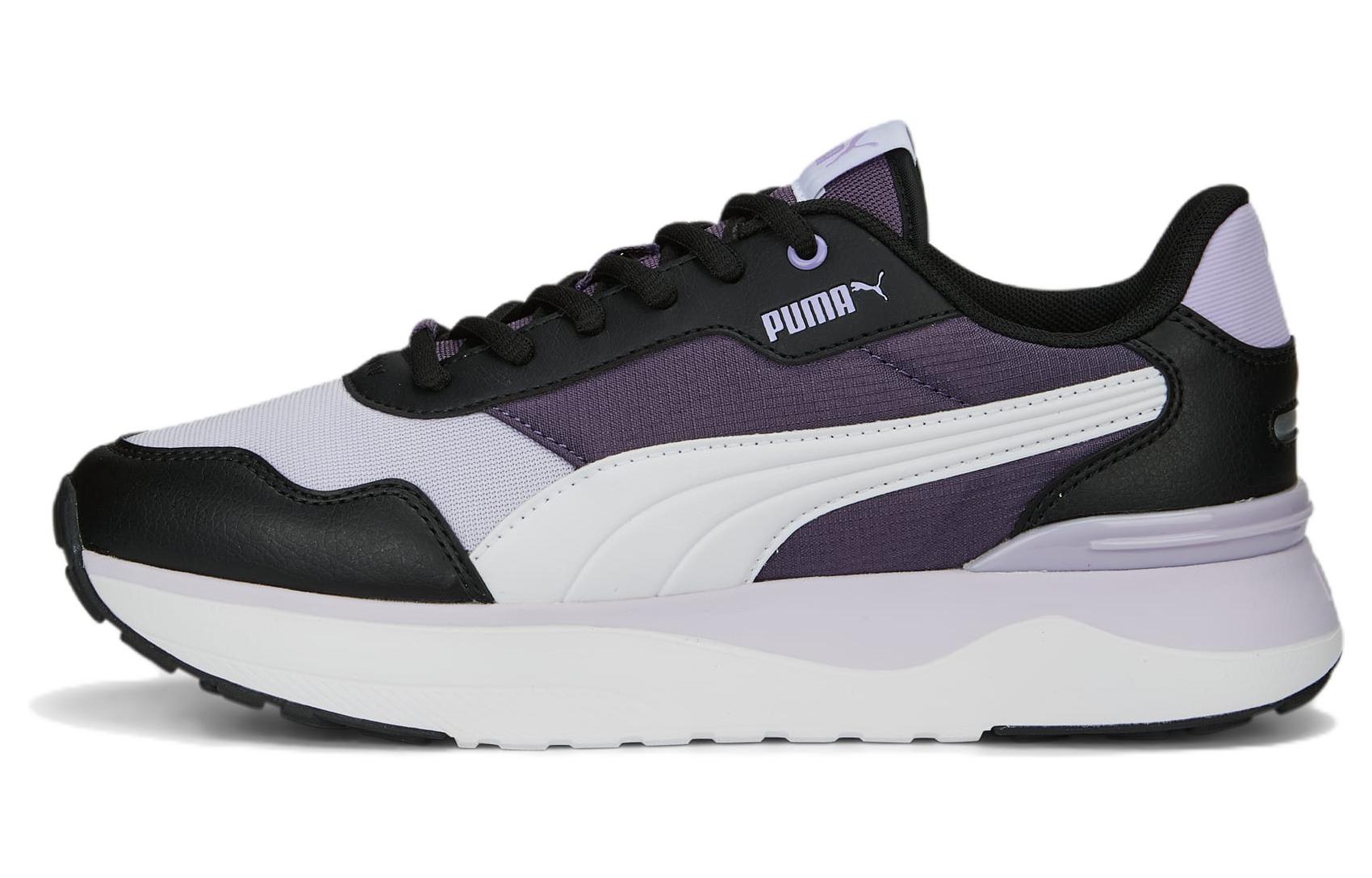 PUMA R78 Voyage Low top Sports Casual Shoes Women's Black Purple