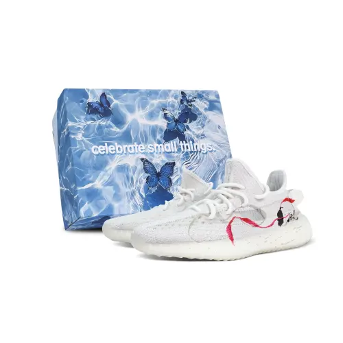 Adidas Originals Yeezy Boost 350 V2 Low top Casual Shoes Unisex White