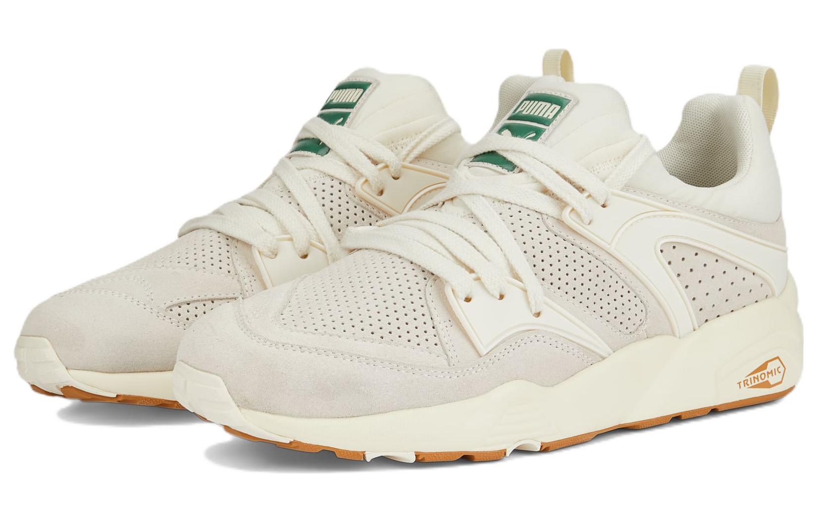 Кроссовки PUMA Blaze Of Glory MMQ (микро-серые) — Бежевый / серый — фото 3