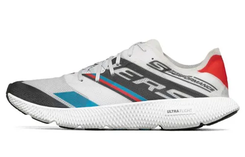 Skechers GO RUN Low top Sports Casual Shoes Men's White Multicolor