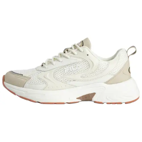 FILA Breathable And Lightweight Low top Casual Shoes Men's White Umber