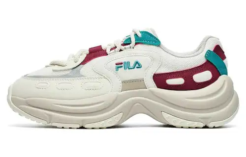 FILA Arch Sneakers 'White Red Aqua' Women's