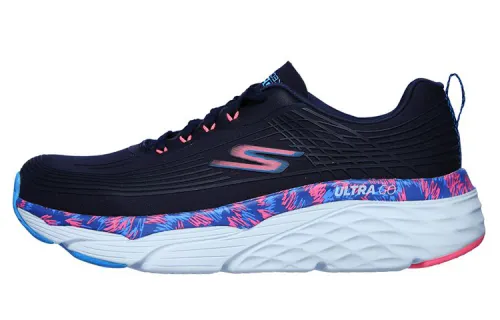 Skechers Max Cushioning Casual Shoes Women's Low Top Blue/Purple