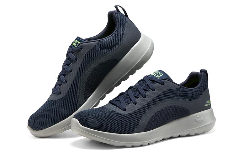 Skechers GO WALK Ma Mesh, Textile Low top Casual Shoes Men’s Blue