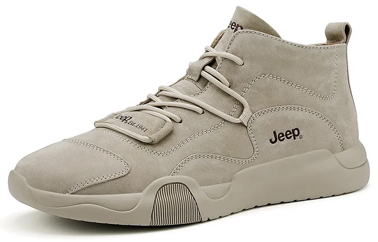 Jeep Combat Boots Men's Sand