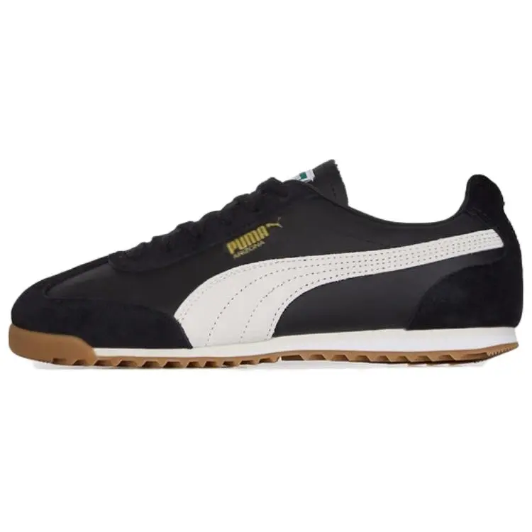 PUMA Arizona Retro Abrasion Resistant Abrasion Resistant Low top Casual Shoes Unisex Black