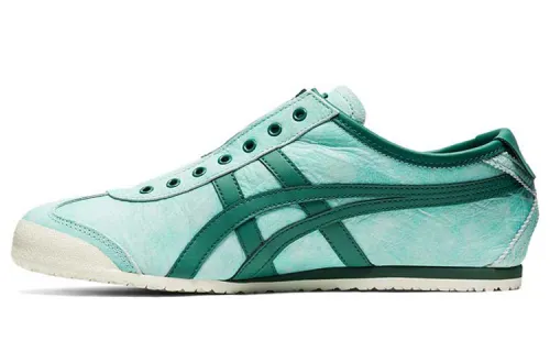 Onitsuka Tiger MEXICO 66 Retro Sports Lightweight Anti Slip Low top Casual Shoes Unisex Turquoise