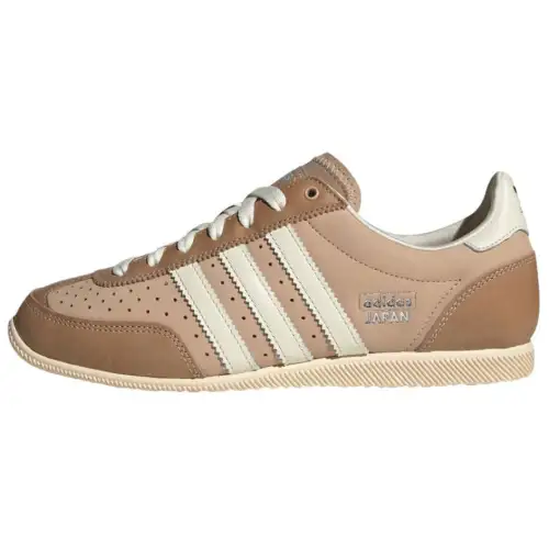 Adidas Originals JAPAN Slip Resistant Abrasion Resistant Low top Casual Shoes Women's Brown Beige