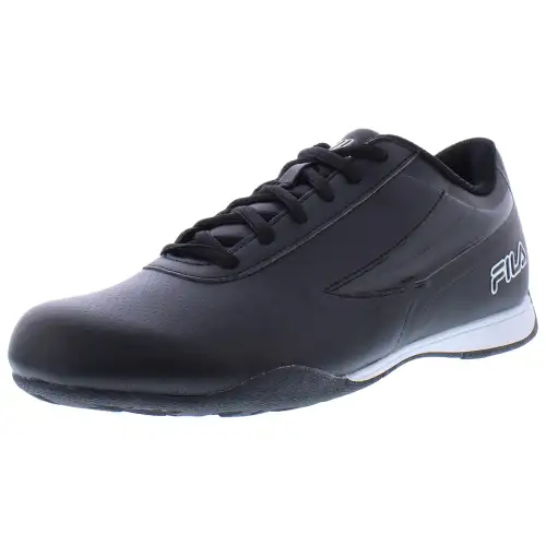 FILA Filaretti Cushioning Abrasion Resistant Low top Casual Shoes Men's Black