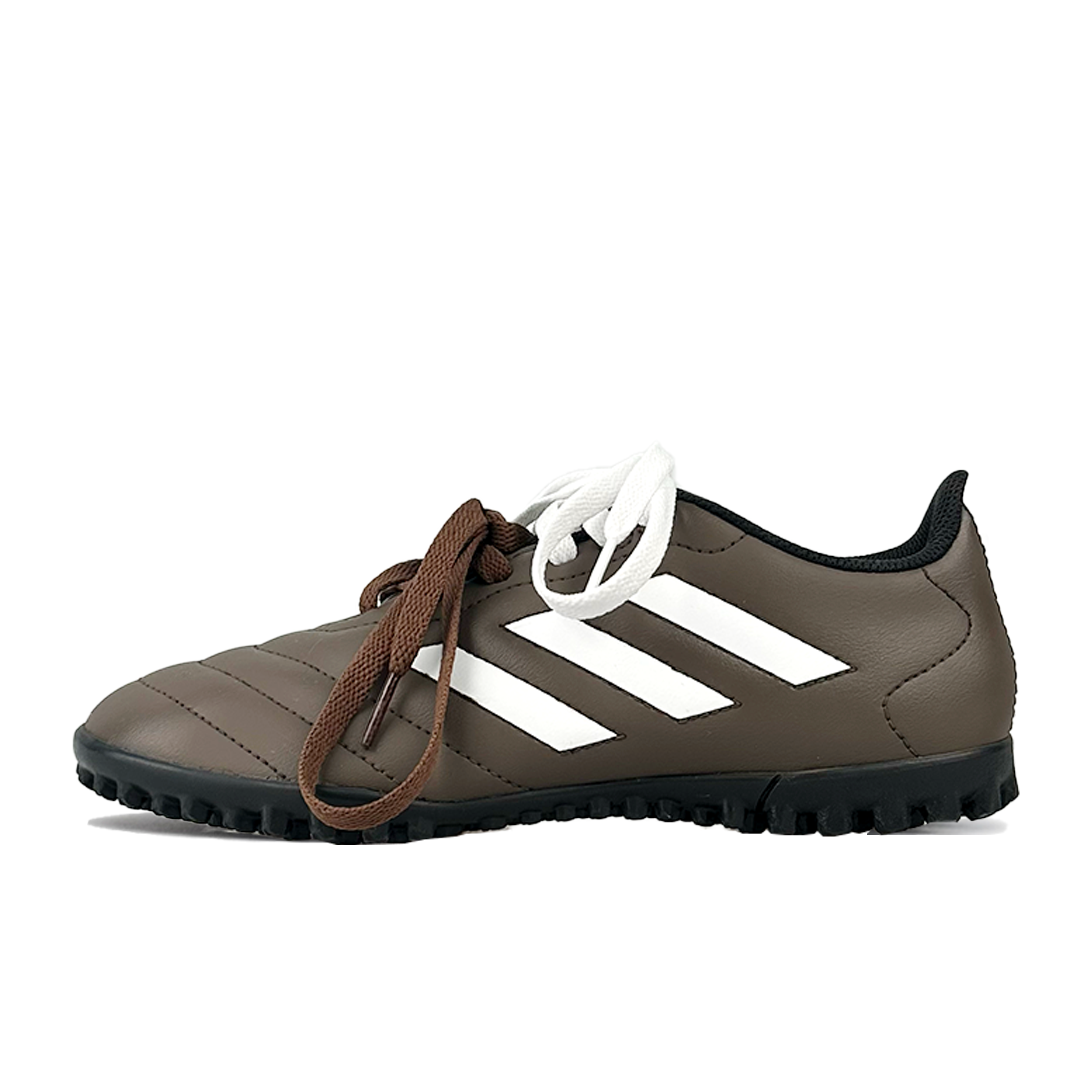 Adidas GOLETTO VII Cushioning Slip Resistant Abrasion Resistant Soccer Shoes Unisex Brown White