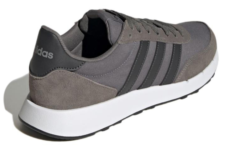 Мужские кроссовки adidas neo Run 60s 2.0 (темно-серые) — Тёмно-серый — фото 4