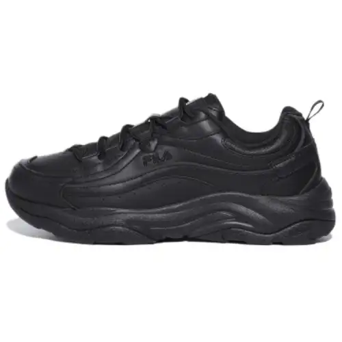 FILA Ray Comfortable And Lightweight Low top Casual Shoes Unisex Black