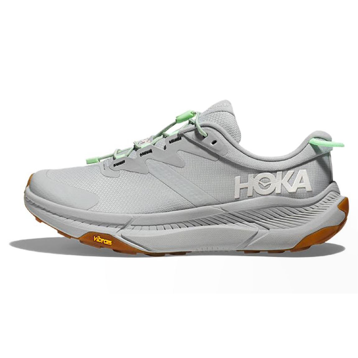 Женские кроссовки HOKA Transport (серые)