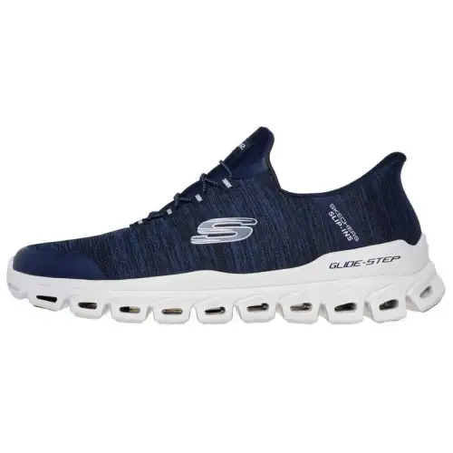 Skechers Slip Ins Low top Casual Shoes Men's Marine Blue