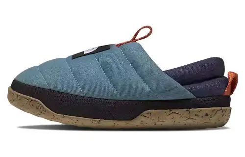 THE NORTH FACE Nuptse Cushioning Slip Resistant Low top Casual Shoes Women's Blue Black