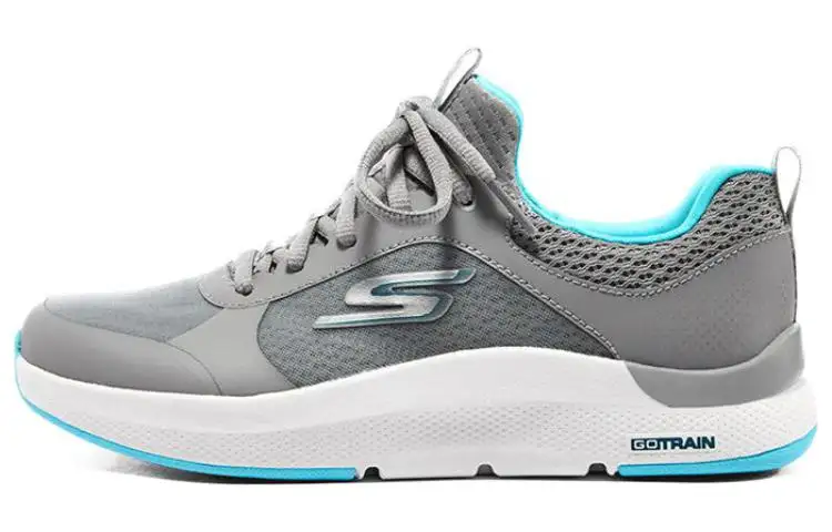 Skechers Go Train Move Low top Sports Casual Shoes Women's Gray Blue