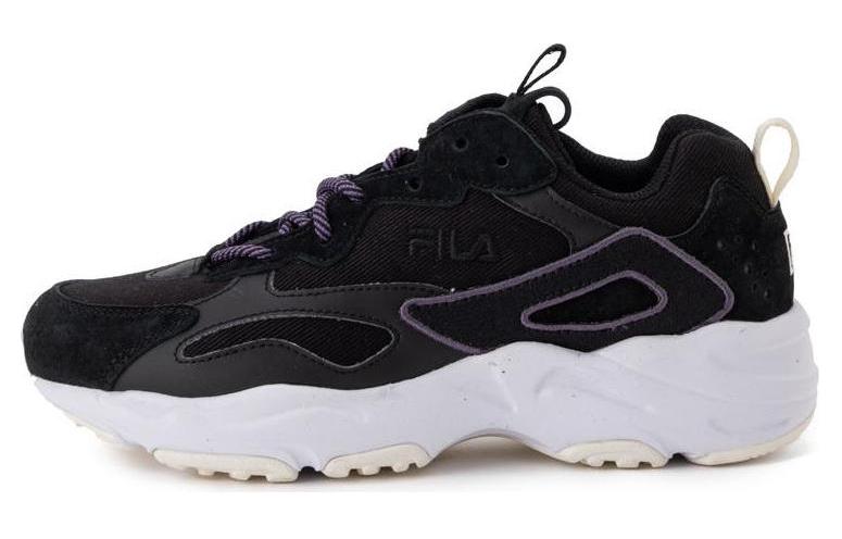 FILA Ray Tracer Comfortable Low top Casual Shoes Unisex Black White