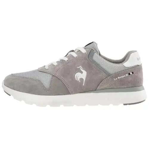 Le Coq Sportif LA SEINE II Slip Resistant And Abrasion Resistant Coverage Low top Casual Shoes Women's Gray