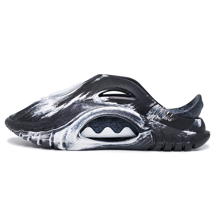 RIGORER Slide Slippers Unisex Night Black, The True White