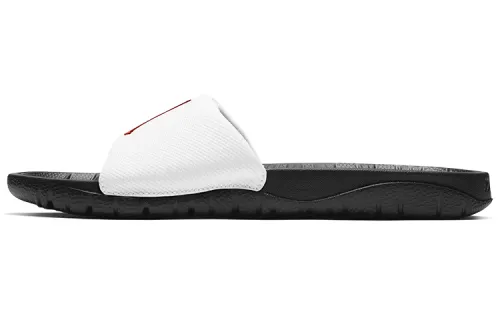 Jordan Break Slide Black University Red White