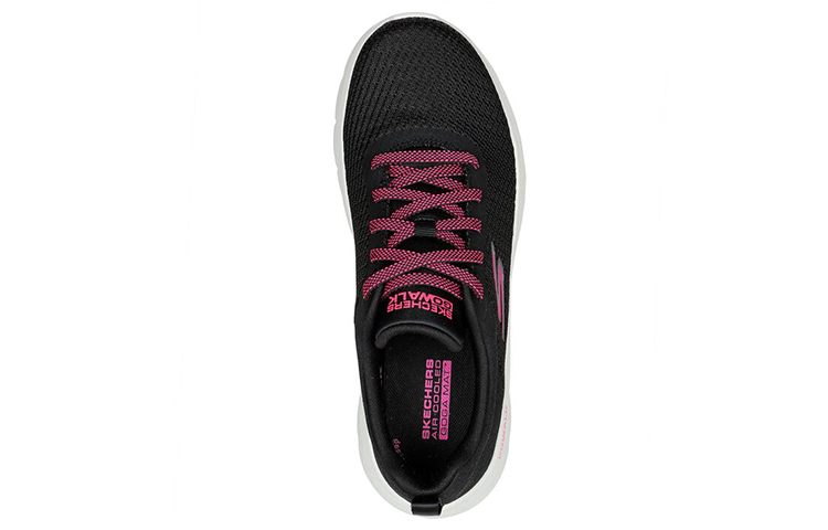 Skechers Go Walk Flex ‘Alani Black Hot Pink’ Women’s