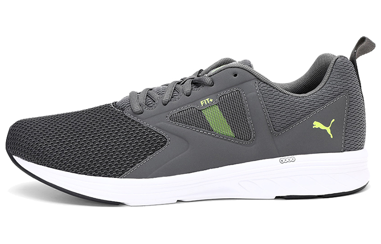 PUMA Nrgy Casual Shoes Unisex Low Top Black/Green/Gray/White