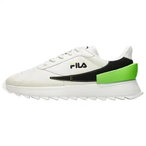 FILA FUSION Low top Casual Shoes Men's Green White Black