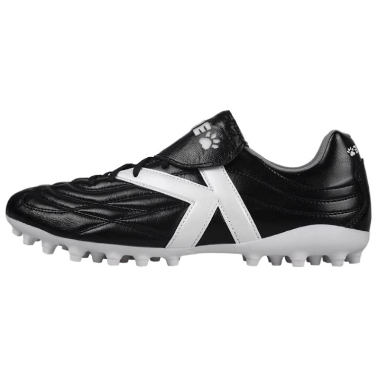 TLSS. x KELME Cushioning Slip Resistant Cushioning Slip Resistant Soccer Shoes Unisex Black White