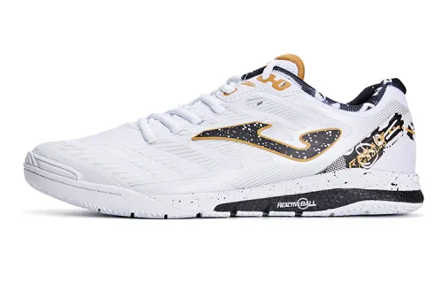 Joma Cushioning Slip Resistant Abrasion Resistant Cushioning Slip Resistant Abrasion Resistant Soccer Shoes Men's White