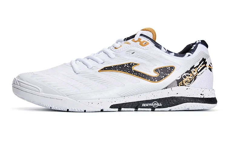 Joma Cushioning Slip Resistant Abrasion Resistant Cushioning Slip Resistant Abrasion Resistant Soccer Shoes Men's White