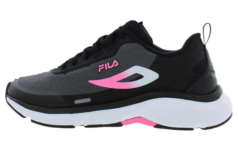 FILA Memory Trexler Memory Trexler Suede Abrasion Resistant Breathable Low top Casual Shoes Women's Black