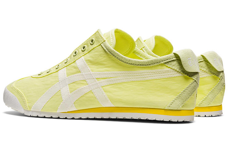 Кеды Onitsuka Tiger MEXICO 66 Slip-On (ярко-желтые) — фото 3