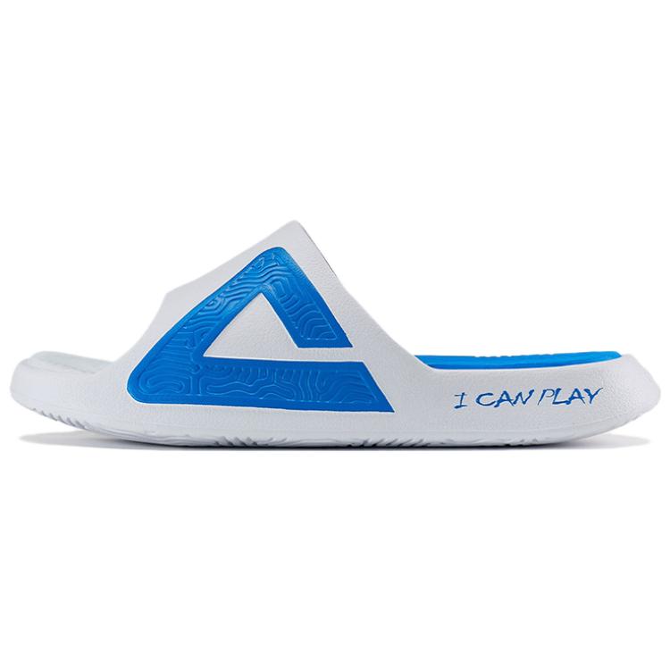PEAK Statistic Sandals Slide Slippers Women's White Blue