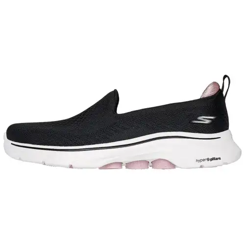 Skechers GO WALK 7 Low top Casual Shoes Women's Black