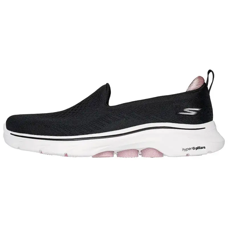 Skechers GO WALK 7 Low top Casual Shoes Women's Black