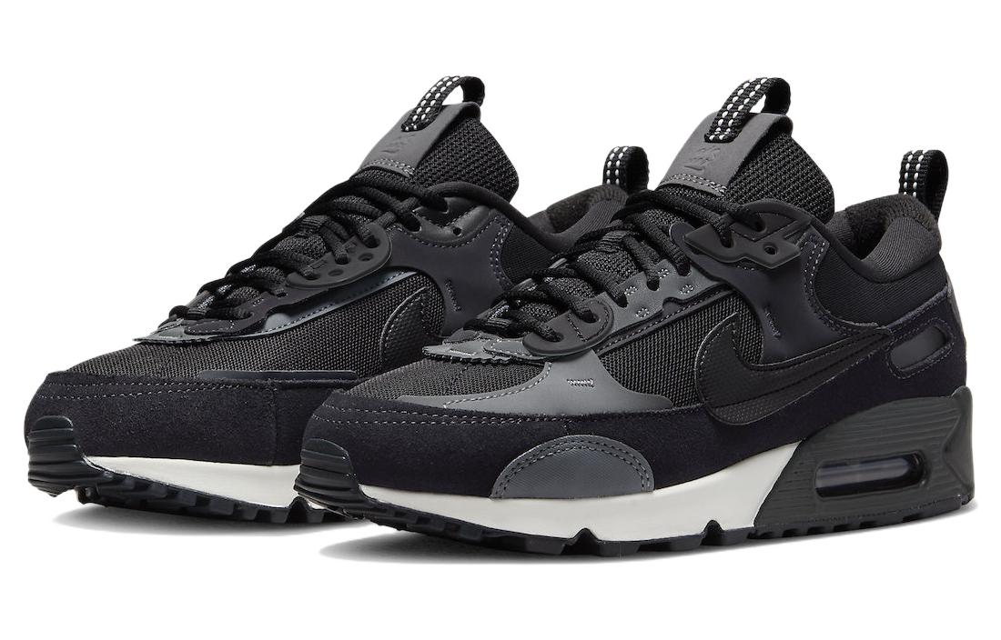 Женские кроссовки Nike Air Max 90 Futura (черные) — фото 3