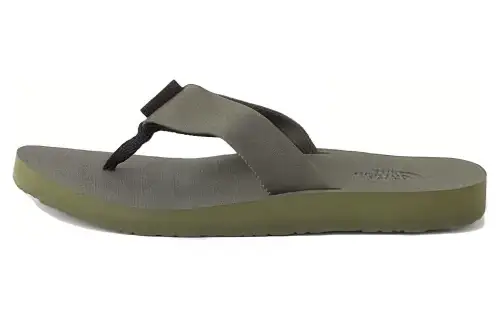 THE NORTH FACE Cushioning Slip Resistant Low top Casual Shoes Men's Green