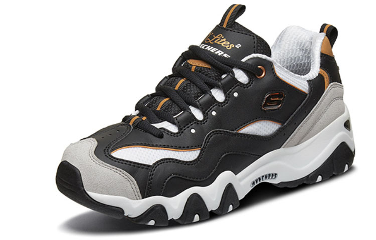 Женские кроссовки Skechers D'LITES 2.0 (черный) — фото 3