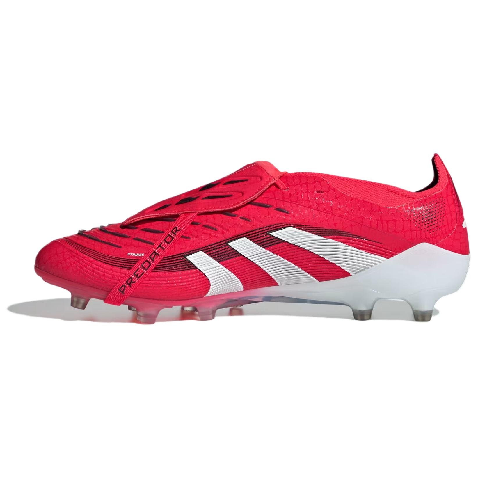 Кроссовки adidas adidas PREDATOR ELITE (красно-бело-черные)