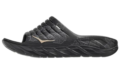 HOKA ONE ONE Ora Recovery Slide Slippers Men's Black