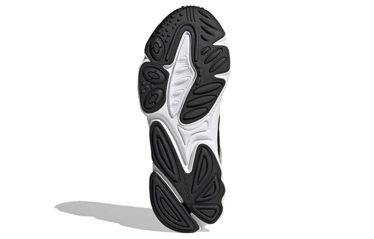Женские кроссовки adidas originals Ozweego (черно-зеленые) — фото 5